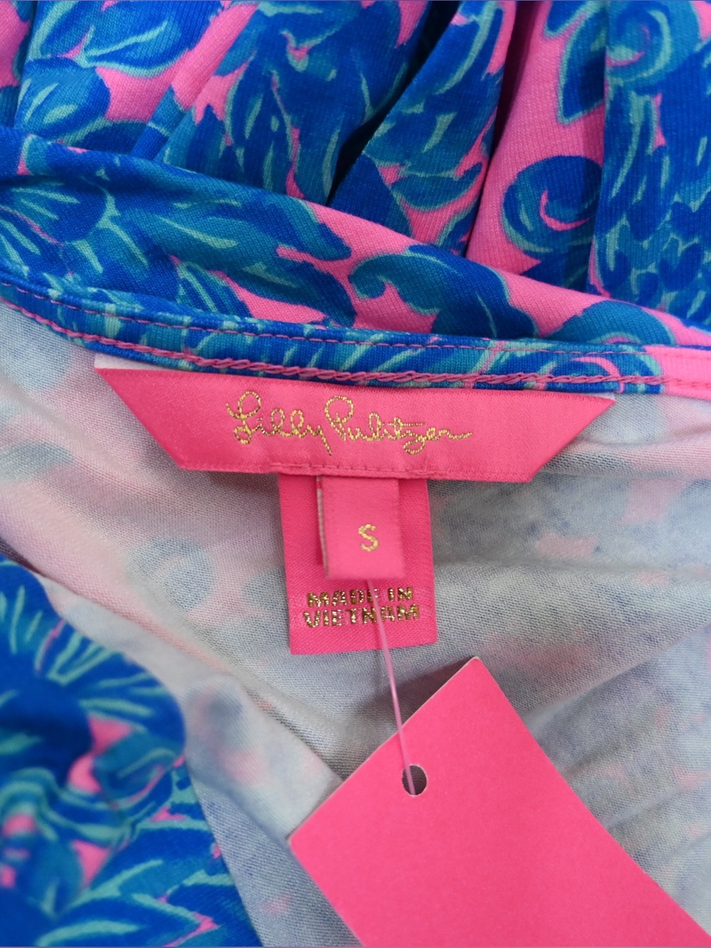 Lilly Pulitzer Women's S Parigi Printed Maxi Dress in Prosecco Pink NEW - Picture 9 of 12